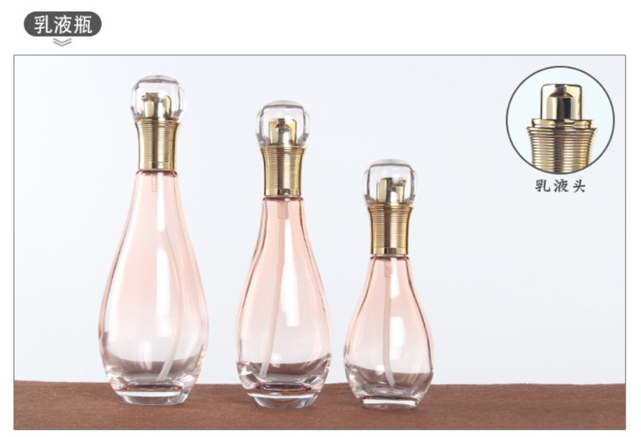 150ml/100ml/60ml/50g bowling gutterball shape orange empty glass perfume bottle