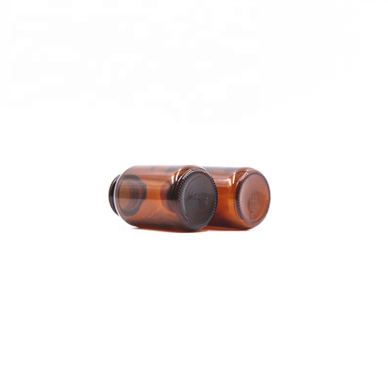 150ml 150cc screw cap wide mouth liquid pill tablet pharmaceutical amber glass bottle