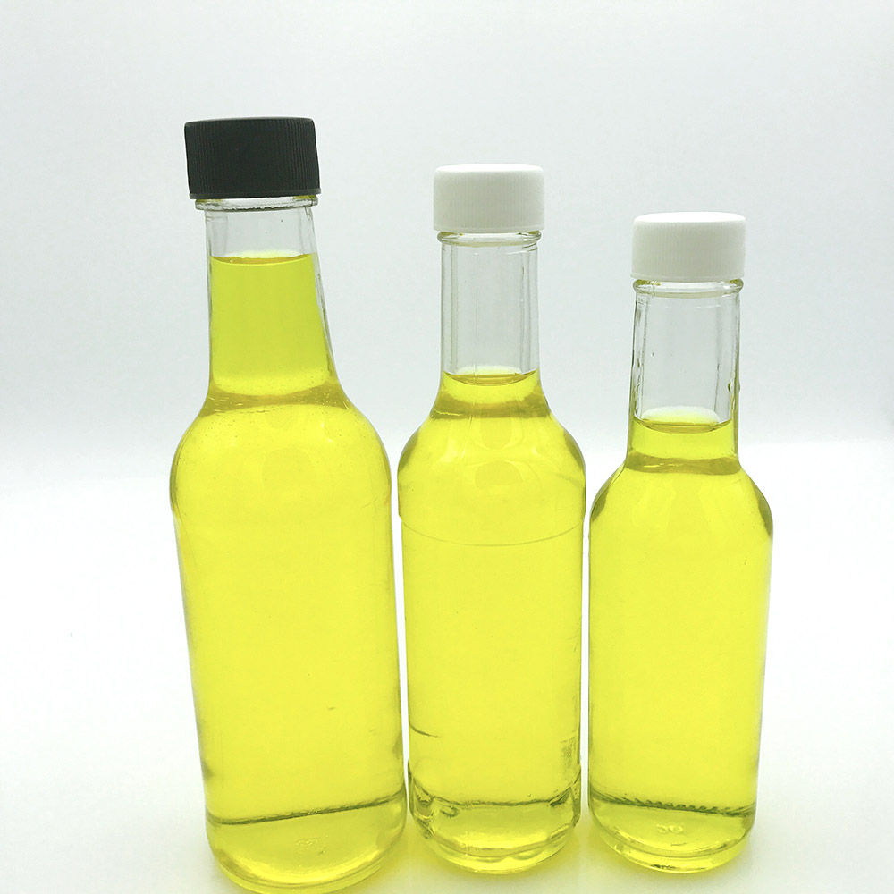 150ml 180ml 250ml BBQ tabasco chili sauce glass bottle with plastic lid