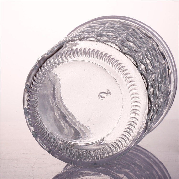 150ml 200ml 380ml 500ml Glass Cylinder Mason Jar Food Canning Packaging Glass Jar for Jam Honey Juice Pickle with Metal Lid