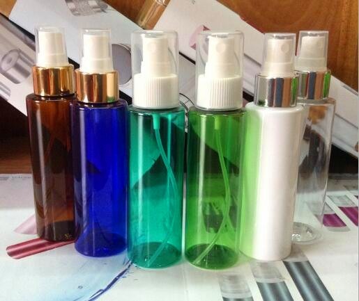 150ml 200ml 500ml fancy empty cosmetic pet Square rose gold Pump Shampoo lotion bottle