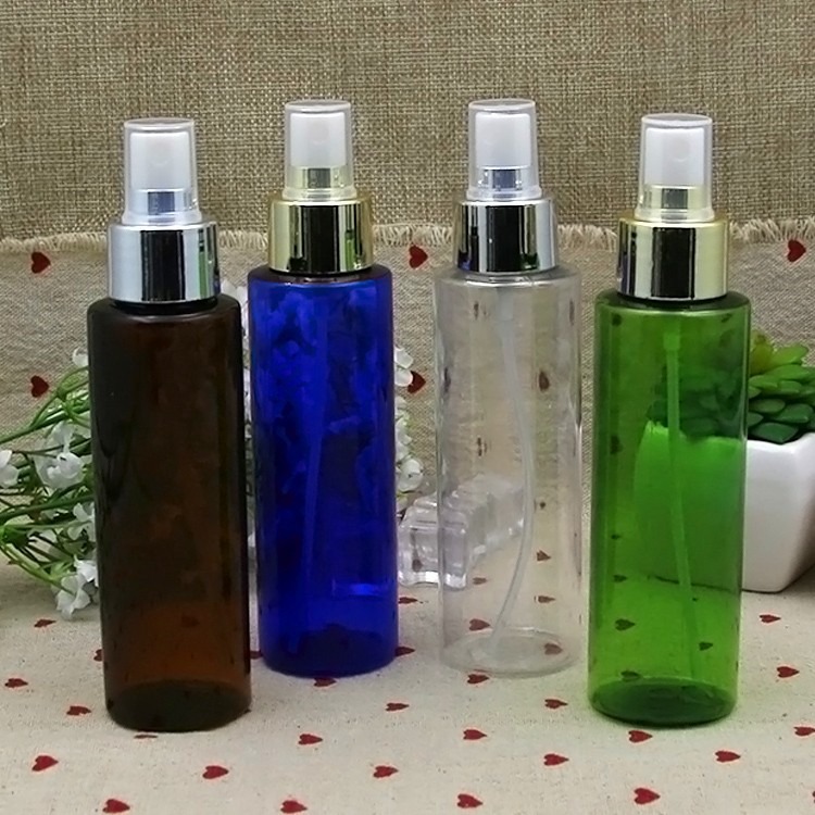 150ml 200ml 500ml fancy empty cosmetic pet Square rose gold Pump Shampoo lotion bottle