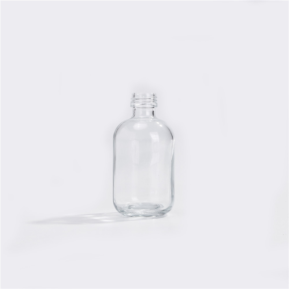150ml 250ml 350ml 500ml Screw Top Round Glass Kombucha Bottles With Airtight Lid Wholesale