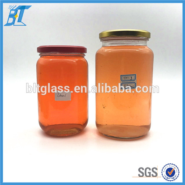 150ml 300ml 1000ml airtight glass food canning jars fruit jam jar wholesale