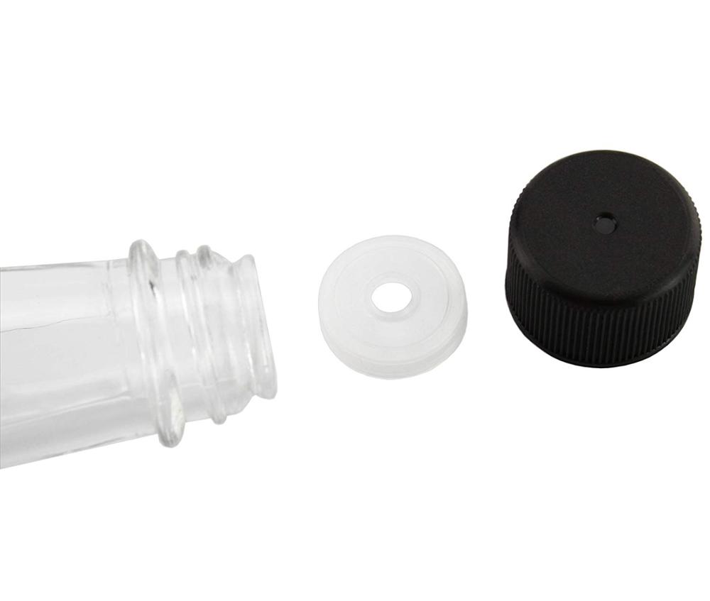 150ml 300ml narrow neck Hot Glass Sauce Woozy Bottle with screw caps and inner plug