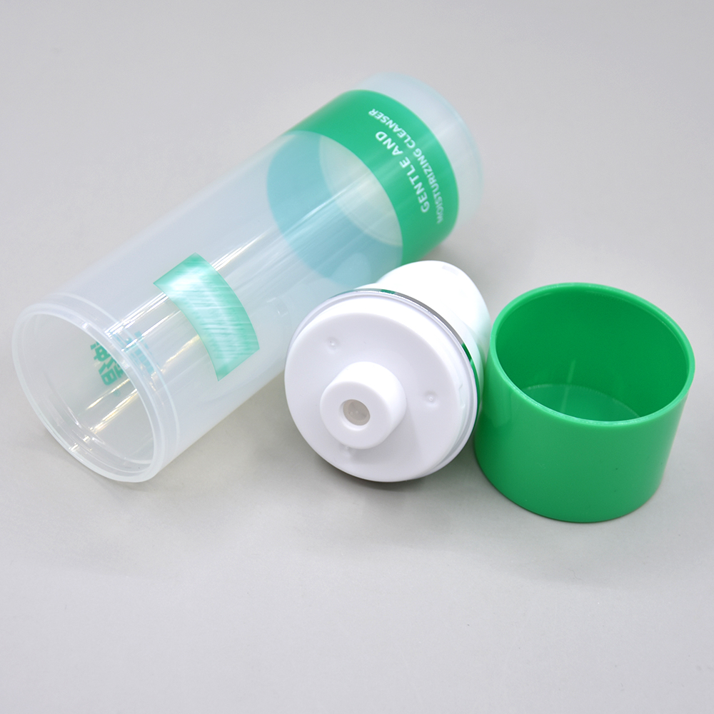 150ml Customized Color PP Airless Pump Bottles for Cosmetic Airless Bottles Empty Cosmetic Container