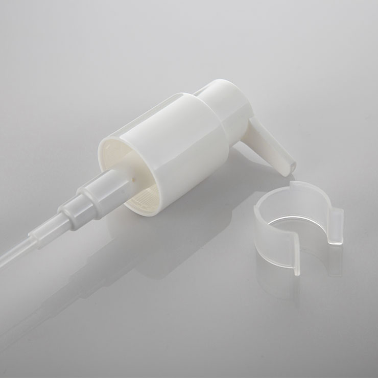 150ml Cylinder Clear Empty Pharma PET Bottles with White PP Lotion Pump 24/410