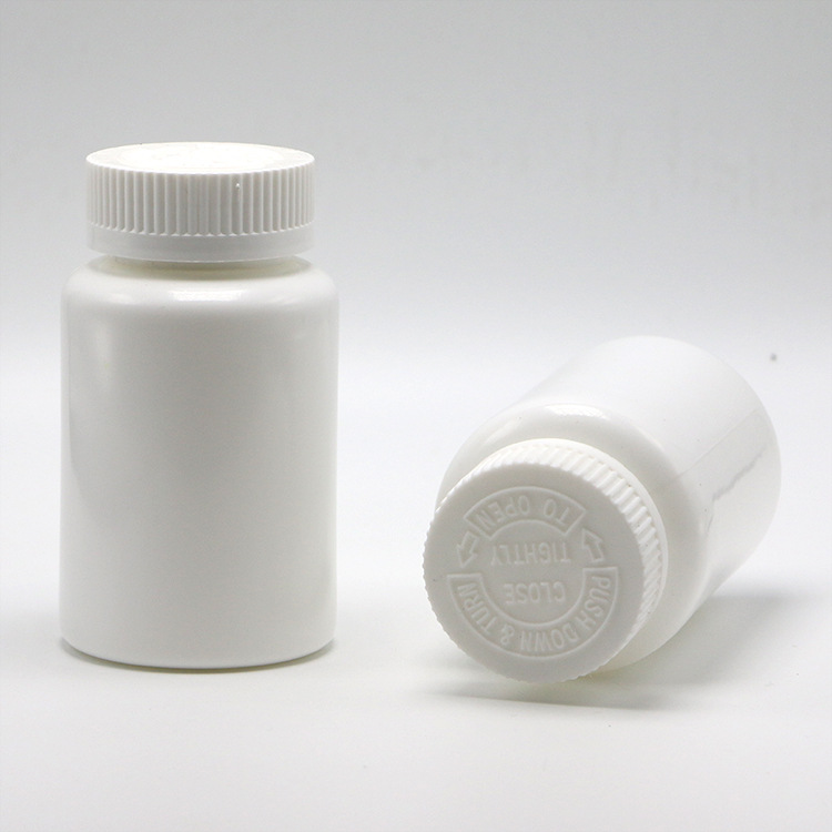 150ml Empty White HDPE Pharmacy Capsule/Pill Plastic Bottle Manufacture with Screw Cap