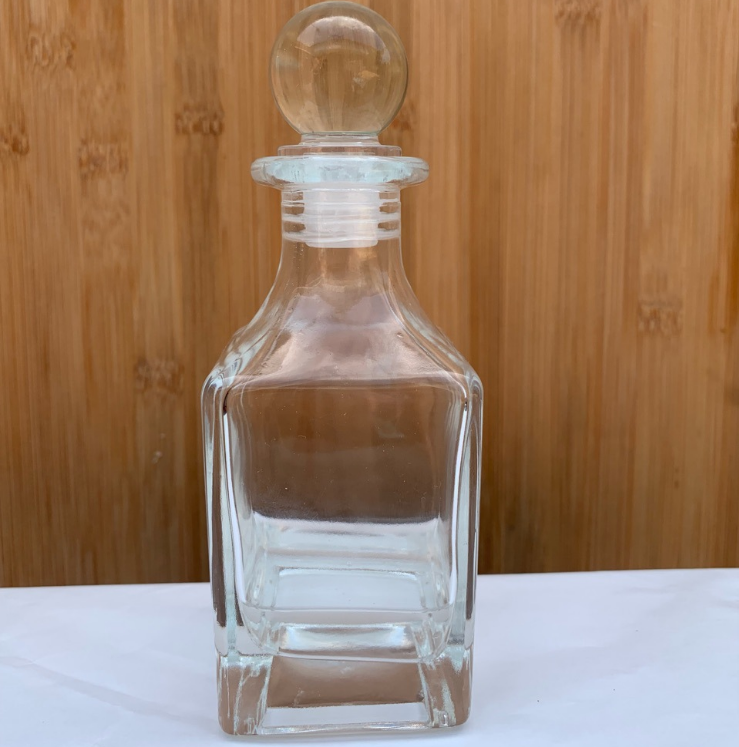 150ml Glass Cut Decanter Bottle Perfume Fragrance Attar Ittar