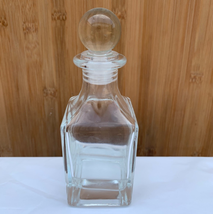 150ml Glass Cut Decanter Bottle Perfume Fragrance Attar Ittar