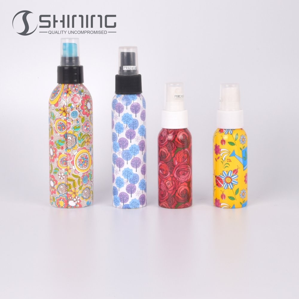 150ml Printed Alu Material Mist Hot 10ml 20ml 30ml 50ml 60ml 100ml 120ml 250ml Aluminum Sanitizer Bottle Spray Bottles