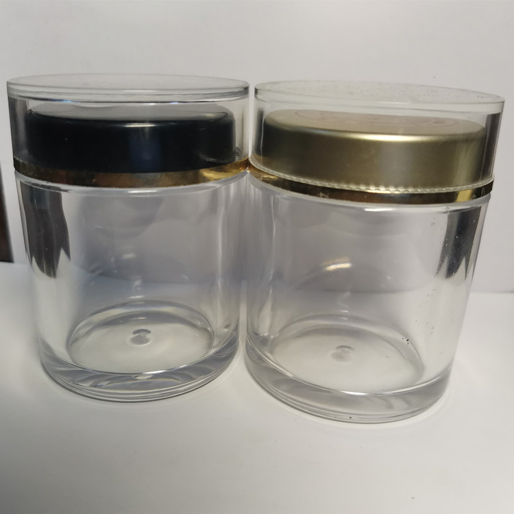 150ml acrylic cosmetic container face cream body butter salt jar