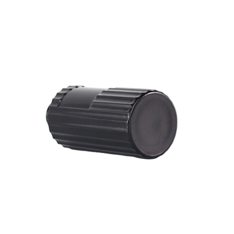 150ml black round glass reed diffuser bottle