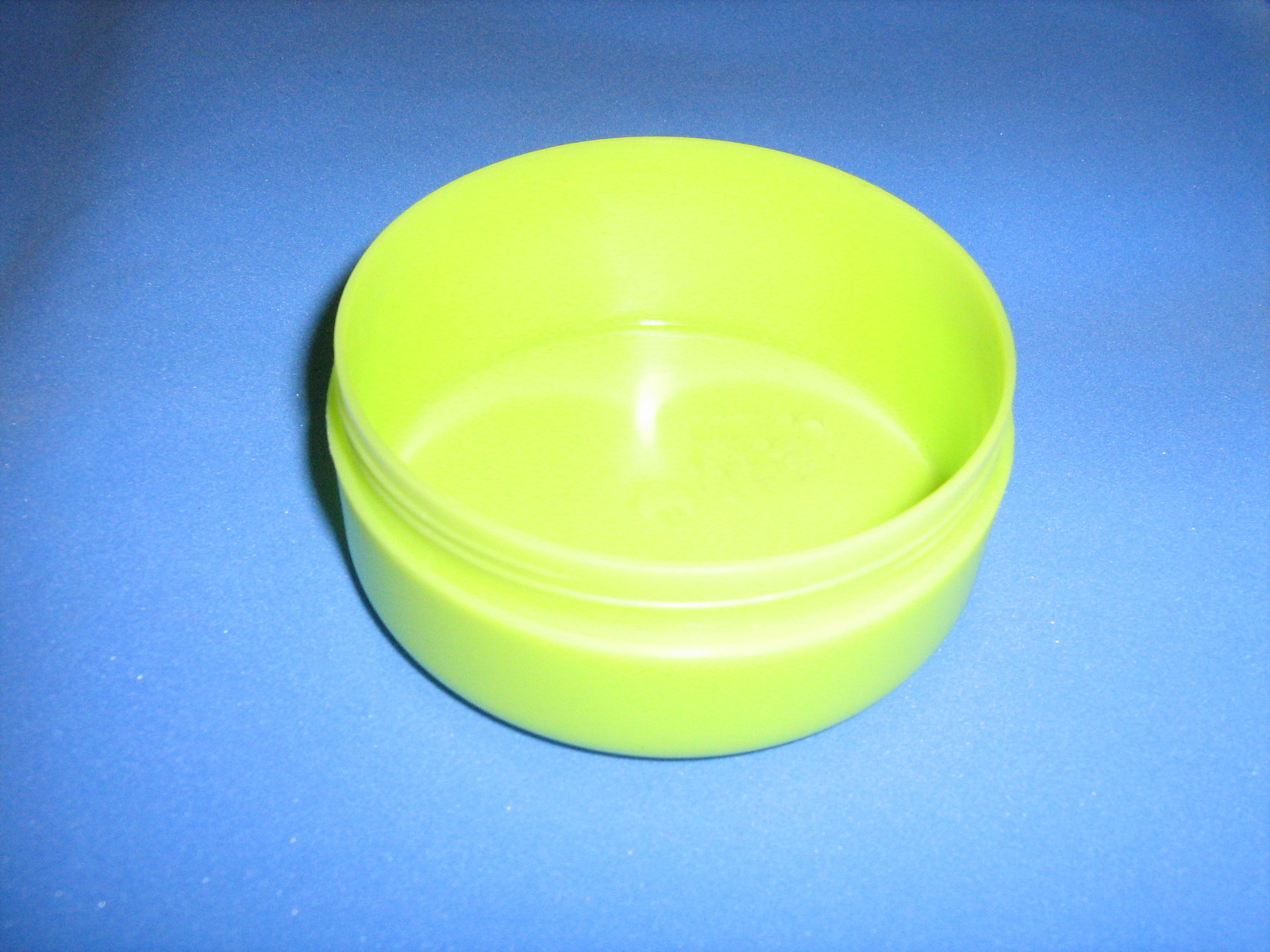 150ml flat plastic jar, round 3 piece cosmetic, medical, grease, cream, paste, powder packaging jar