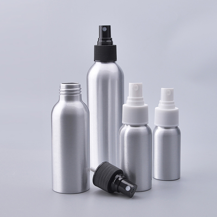 150ml recycled aluminum cosmetic perfume spray bottle