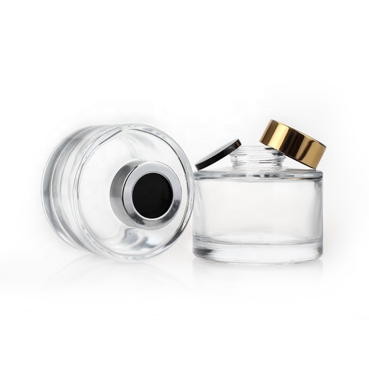 150ml round wide mouth empty reed aroma diffuser glass bottle empty bottle for diffuser