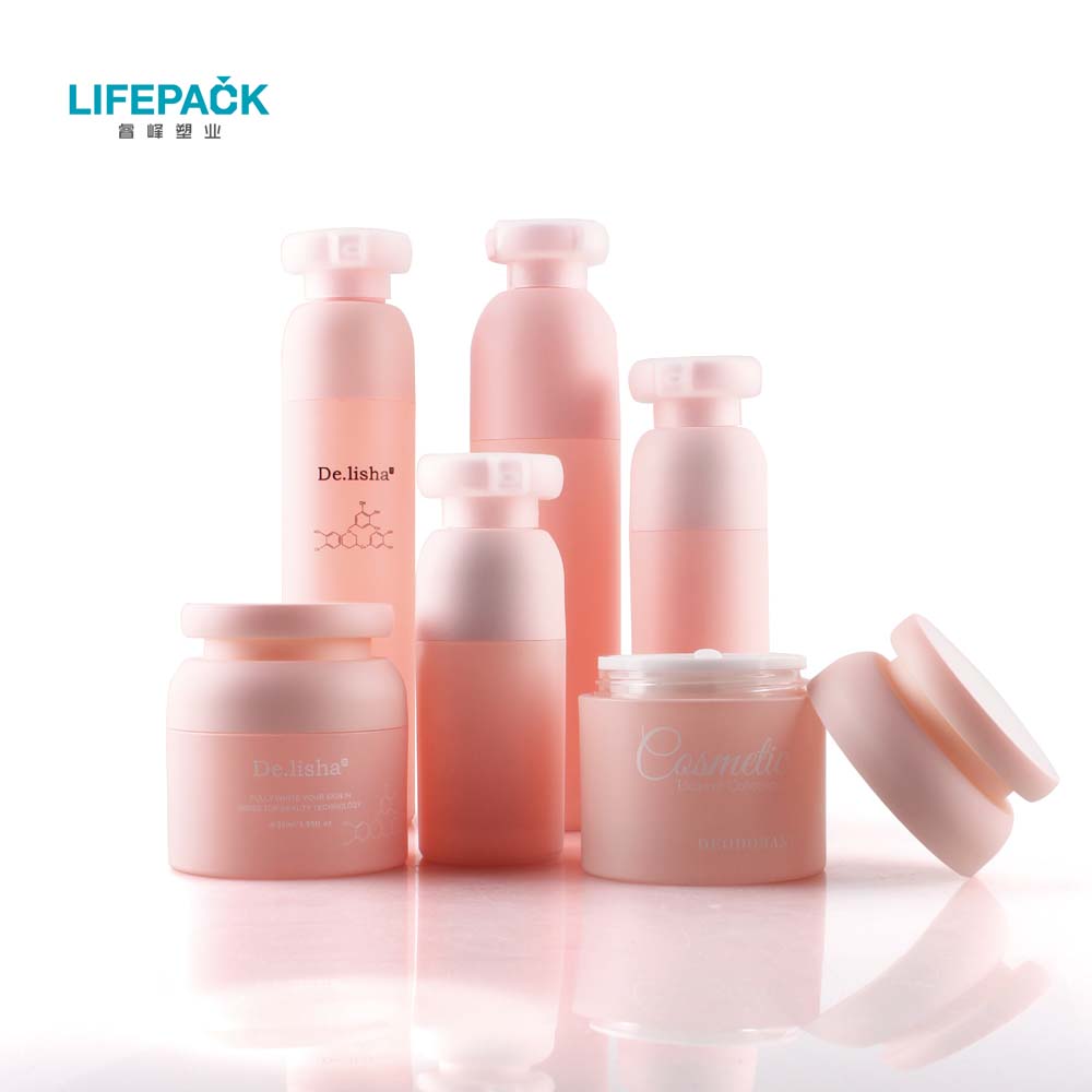 15ML 30ML 50ML 100ML Free sample round airless spray cosmetic container airless pump bottle cream packaging OEM
