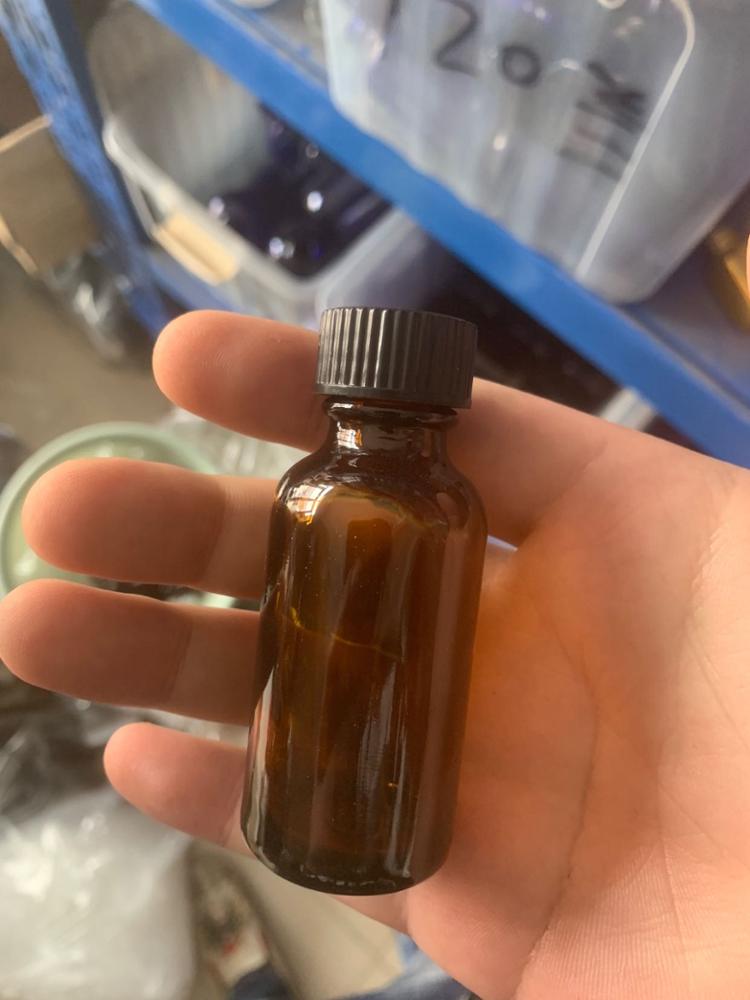 15ML 30ML 60ML 120ML 250ml 500ML 1000MLamber transparent boston glass bottle for soft beverage/ milk with black cap