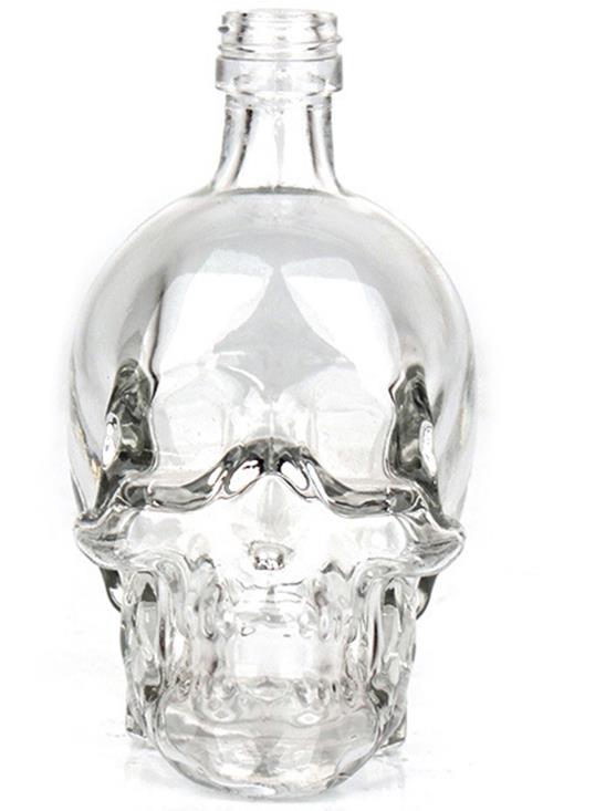 15Ml 30Ml 50Ml black Skull Head Glass Dropper Bottle For Essential Oil