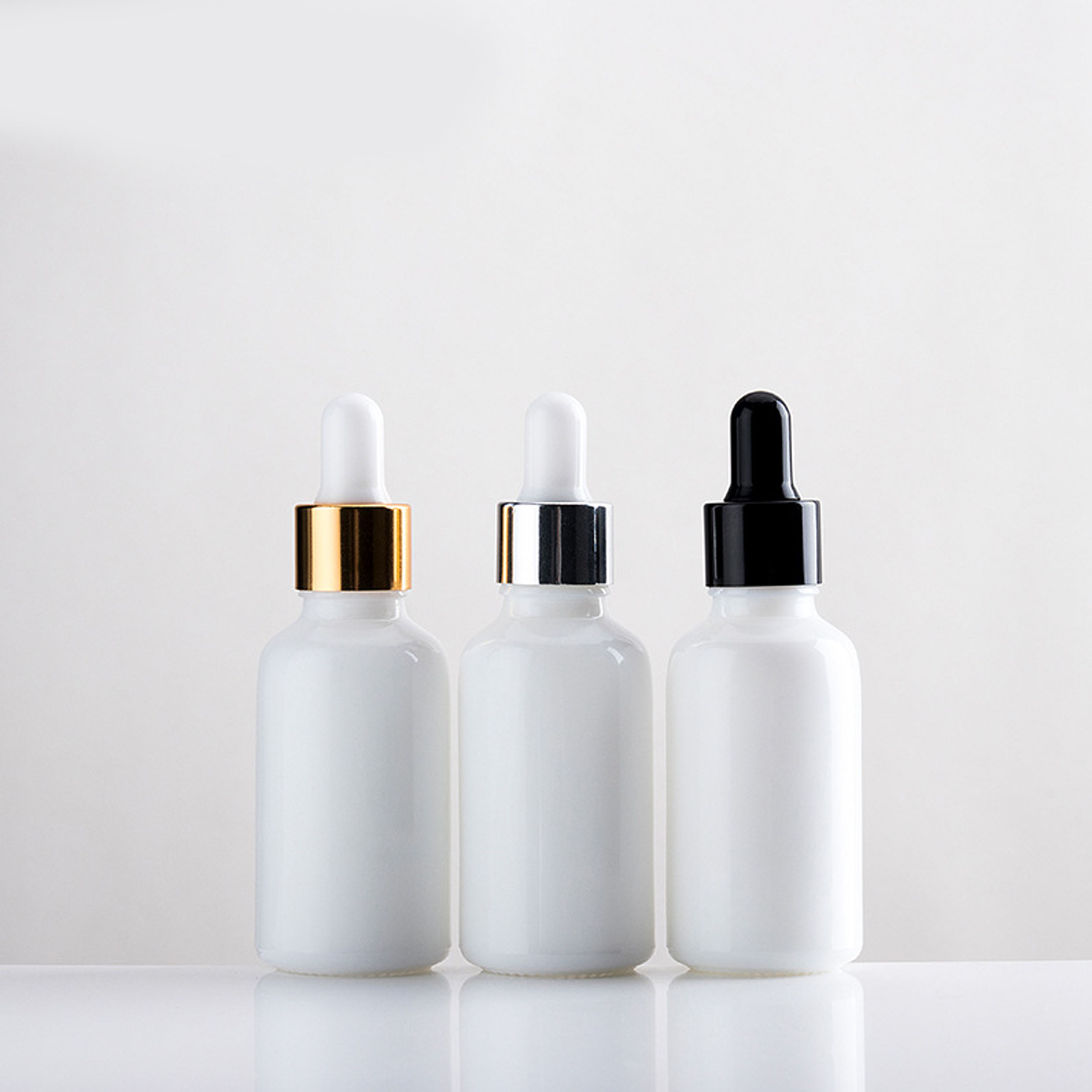 15Ml 30Ml White Glass Dropper Bottle