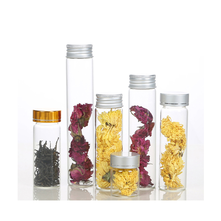 15Ml Packaging Jar Clear Frosted Sloping Shoulder Amber Mesoterapia Vial For Cream Cosmetic