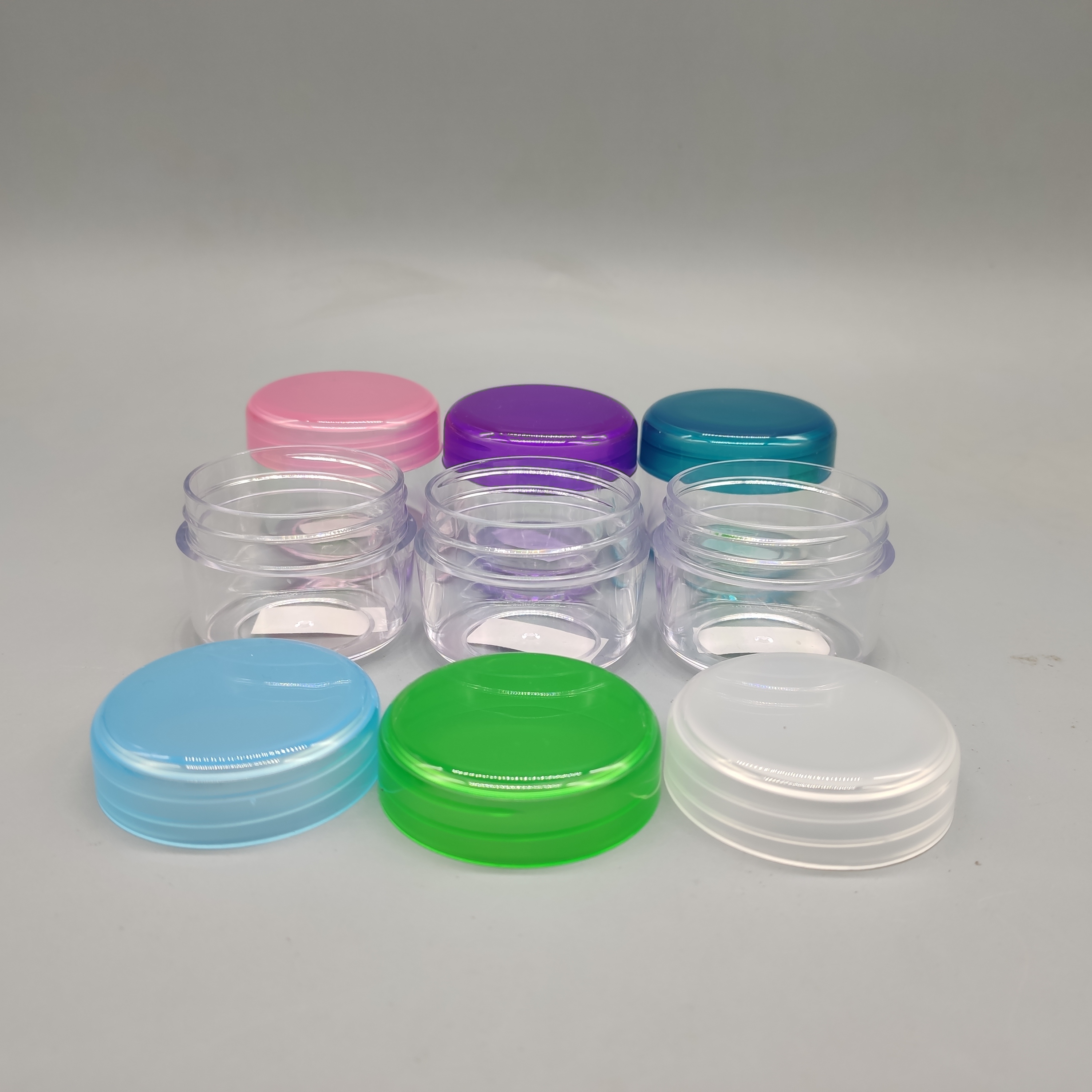 15g 10g 5g PS Cosmetic plastic jar PP jar 30g 50g
