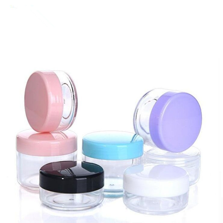 15g 15ml 1/2oz plastic container Jar for packing powder 20g 20ml sample cream bottle container
