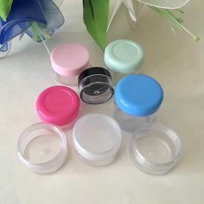 15g 15ml 1/2oz plastic container Jar for packing powder 20g 20ml sample cream bottle container