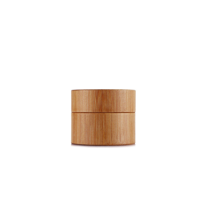 15g 20g 30g 50g 100g Cosmetic Packaging Natural Bamboo Glass Jar With Bamboo Lid