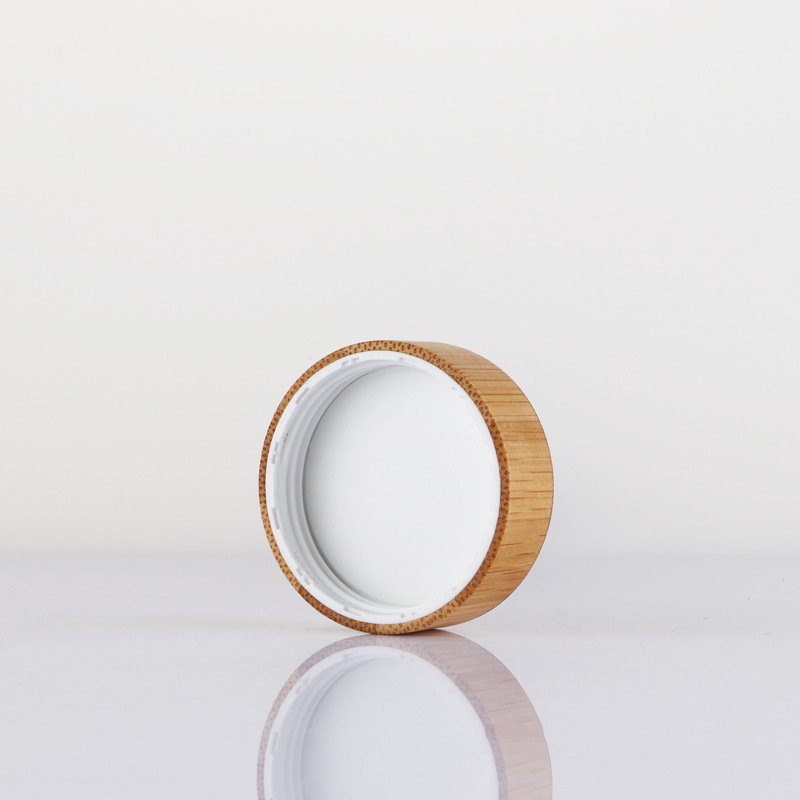 15g 20g 30g 50g 100g Cosmetic Packaging Natural Bamboo Glass Jar With Bamboo Lid