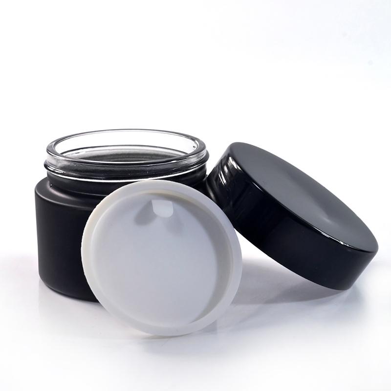 15g 20g 30g 50g 100g Empty Clear Glass Cream Jar Cosmetic For Skin Care With Plastic Lid