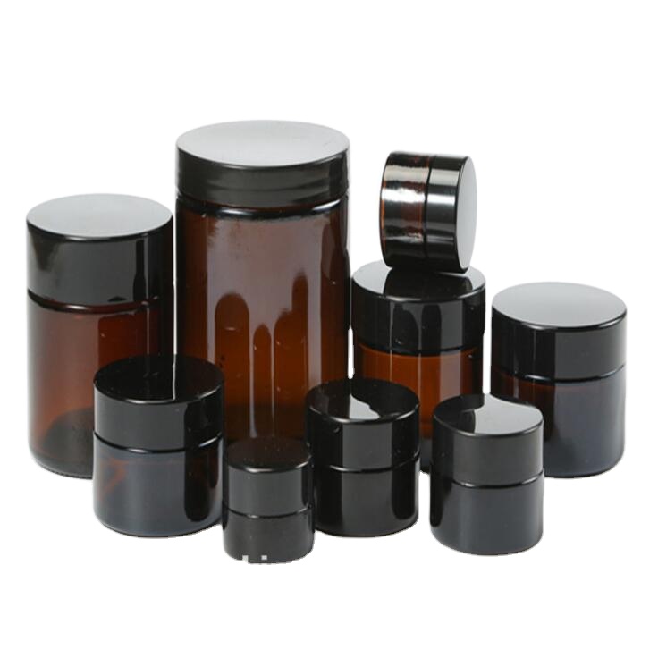 15g 20g 30g 50g 100g cream glass jar for glass cosmetic jar with lid