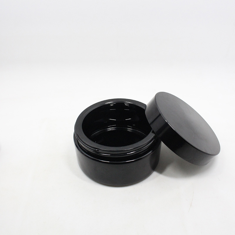 15g 20g 30g 50g 150g Cosmetic skin care dark ultra violet glass cosmetic jar for face cream