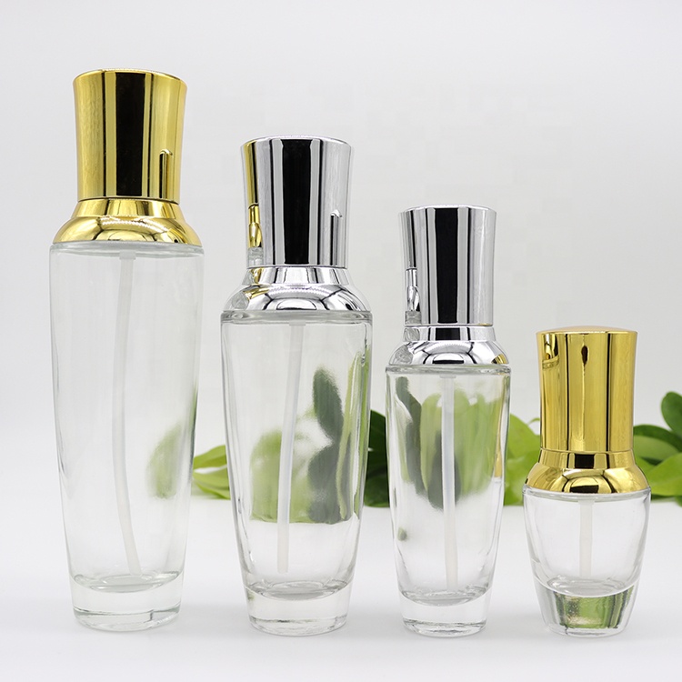 15g 20g 30g 50g 20ml 30ml 50ml 100ml 120ml Custom Lancome Genifique Cosmetics Glass Bottle Packaging Set