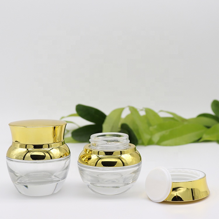 15g 20g 30g 50g 20ml 30ml 50ml 100ml 120ml Custom Lancome Genifique Cosmetics Glass Bottle Packaging Set