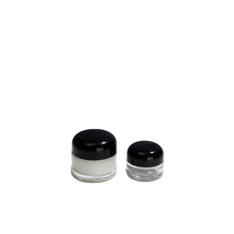 15g 20g 30g 50g Empty Glass Cosmetic Cream Jar with Caplugs Cap