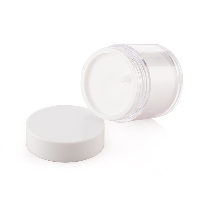 15g 20g 30g 50g round face cream plastic jar containers with lid