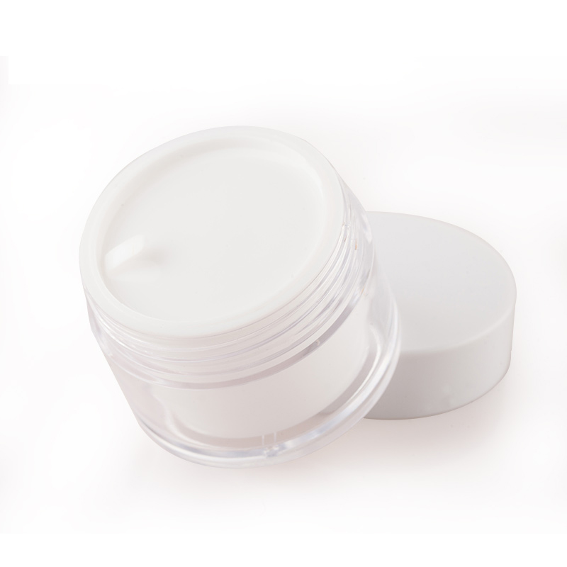 15g 20g 30g 50g round face cream plastic jar containers with lid