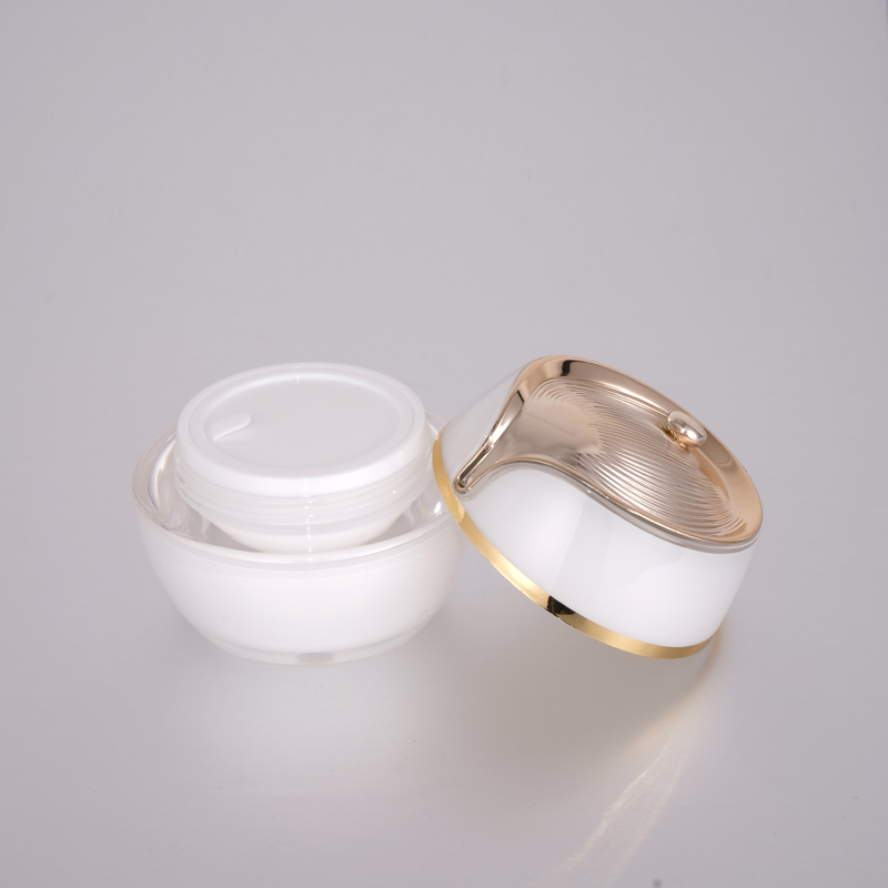 15g 20g 30g Luxury In stock read to ship empty cream container acrylic cream jar for skin care packaging
