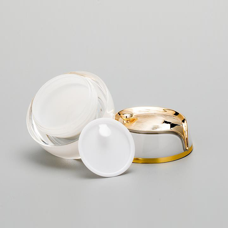 15g 20g 30g Luxury In stock read to ship empty cream container acrylic cream jar for skin care packaging