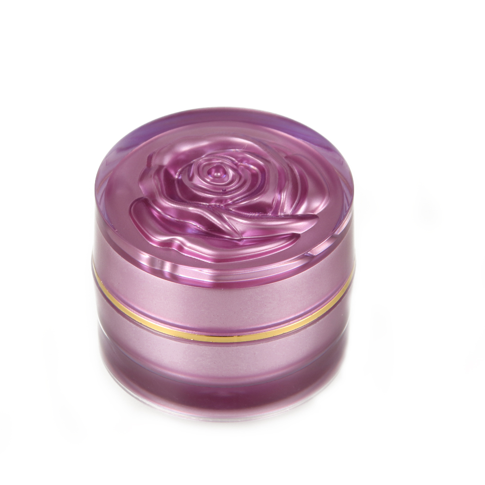 15g 20g Red Rose Cosmetic Packaging Body Acrylic PS Eye Cream Jar