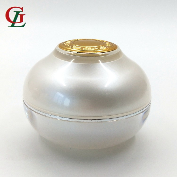 15g/30g/100g pumpkin shaped cute cosmetic containers body cream jar Acrylic Cosmetic jar for personal care