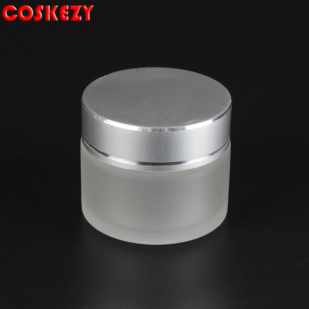 15g 30g 10ml 20ml 50ml 100ml cosmetic cream jar glass bottle aluminium gold tin containers