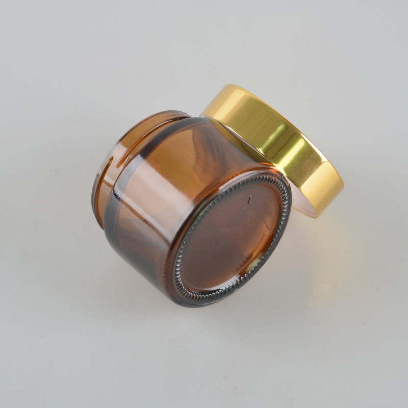 15g 30g 50g 100g 120g 150g 250g 300g black clear amber glass jar with bakelite aluminum cap