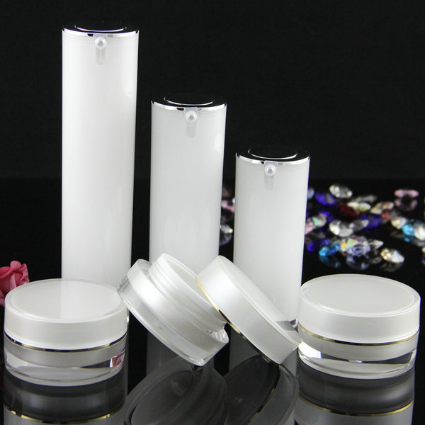15g 30g 50g 100g 150g 200g Round Double Wall Luxury Skin Care Cosmetic Facial Cream Mask Container Packaging Acrylic Jar