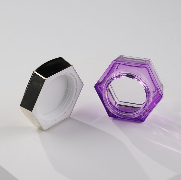 15g 30g 50g 100g Blue and Green Glass Cream Jar Tawny Scrub Transparent and Opaque Cosmetics Packing Jars