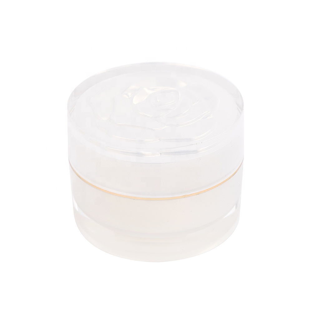 15g 30g 50g 100g Customized Color Round Empty Acrylic Plastic Cosmetic Gel Jar