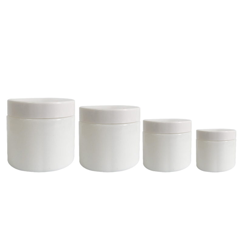 15g 30g 50g 100g High-grade White Jade Cream Cosmetic Glass Jar