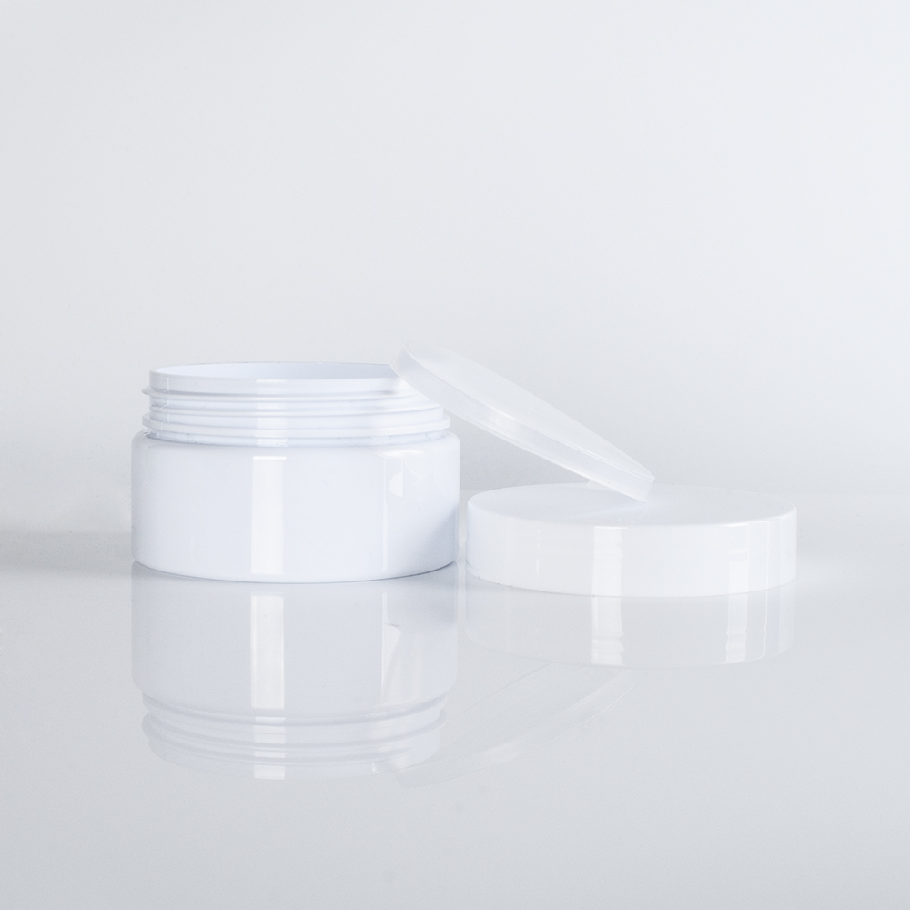 15g 30g 50g 100g big capacity plastic PET pomade container cosmetic cream hair gel jar with screw lid