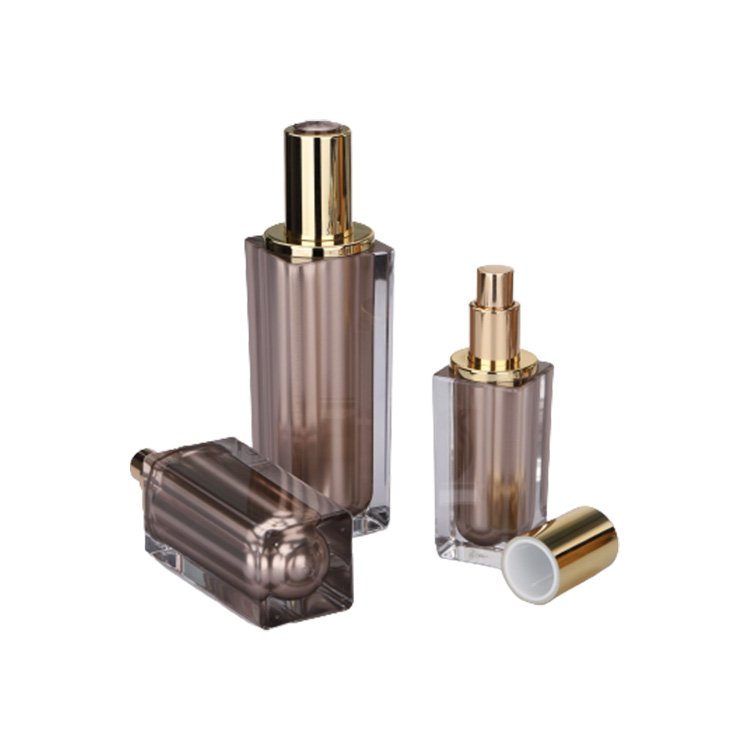 15g 30g 50g 15ml 30ml 50ml 100ml Customized Shape Square Luxury Empty Acrylic Cosmetic Jar